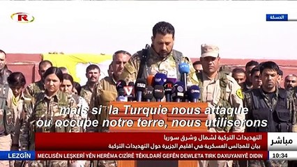 Les Kurdes syriens prêts à se "défendre jusqu'au dernier souffle"