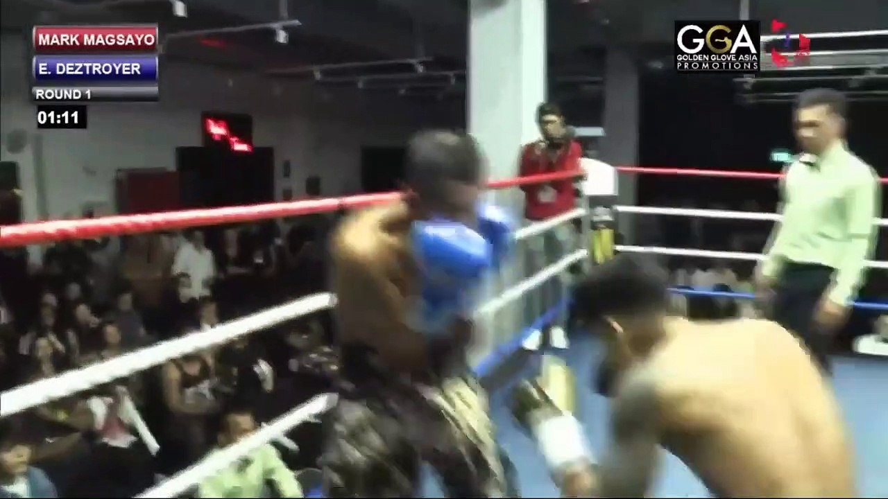 Mark Magsayo VS Erick Deztroyer Full Fight 720 x 1280