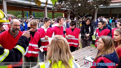 Les cadets de la sécurité de Moirans