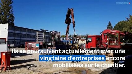 Visite du chantier de la maison de la culture et de la citoyenneté