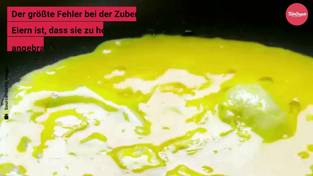 So schmeckt das Rührei wie im Restaurant