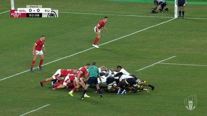 Video herunterladen: Wales see off Fiji to reach quarter-finals