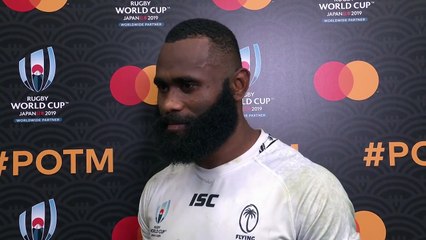 Semi Radradra wins Player of the Match for Fiji