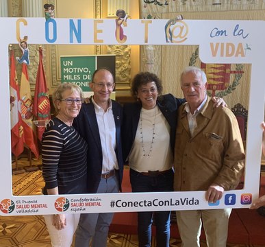 Acto del Día de Salud Mental en Ayuntamiento de Valladolid