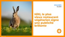 Hiltl, le plus vieux restaurant végétarien signe une publicité brillante