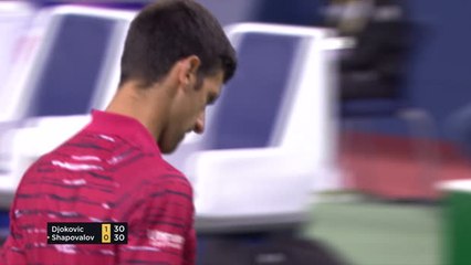 Djokovic blasts past Shapovalov