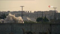 - Tel Abyad'da YPG Mevzileri Vuruluyor