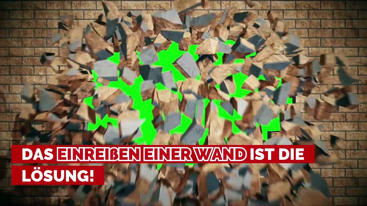 Wie reißt man eine Wand ein?