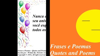 Nunca me esqueço do seu aniversário, mas você esquece do meu! [Frases e Poemas]