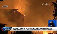 Api Bakar Puluhan Rumah di Jakarta Timur