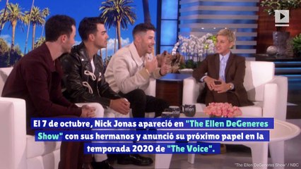 Nick Jonas se convertirá en nuevo entrenador en 'The Voice'