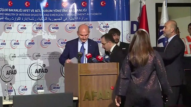 Soylu - AFAD'dan 7,5 büyüklüğünde deprem senaryolu ulusal tatbikat (1) - ANKARA
