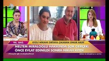 Genç oyuncu Meltem Miraloğlu'nun kendisini evlat edinen 80 yaşındaki adamla evlendiği ortaya çıktı