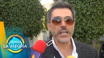 Sergio Mayer llegó a la CDMX junto con las cenizas de José José. | Venga La Alegría