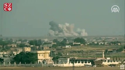 Jetlerimiz Resulayn'daki terör yuvalarını vuruyor