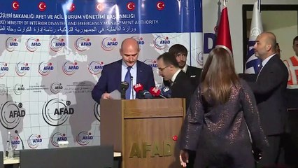 Soylu - AFAD'dan 7,5 büyüklüğünde deprem senaryolu ulusal tatbikat (1) - ANKARA