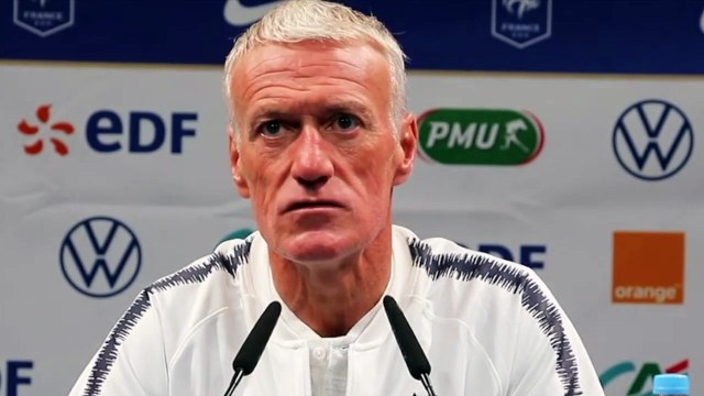 Football - Conférence de presse de Didier Deschamps qui évoque Hugo Lloris