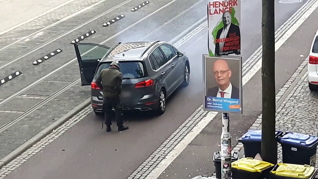 Bilder zeigen Angriff von Halle