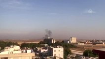 TSK Tel Abyad'daki YPG/PKK mevzilerine obüs atışları yapıyor (2)