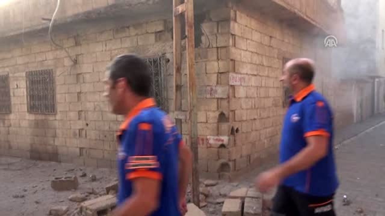 Ceylanpınar'a havan mermisi düştü