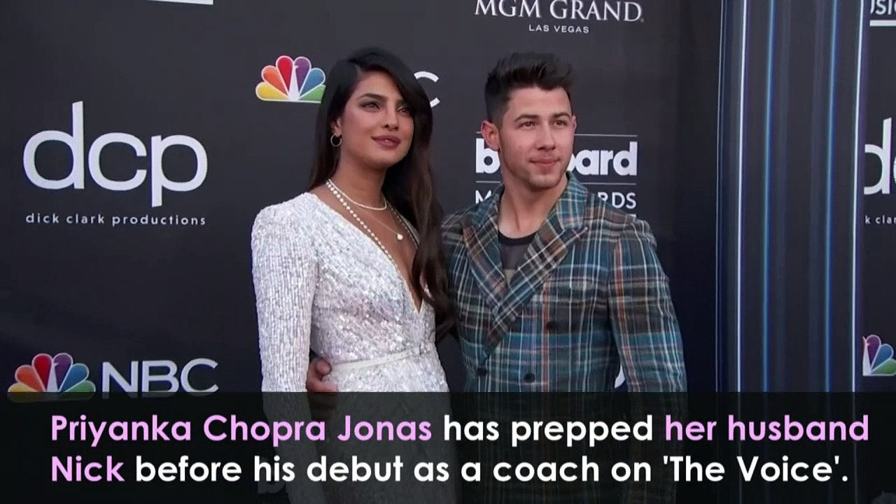 Priyanka Jonas prepped her husband Nick for ‘The Voice’