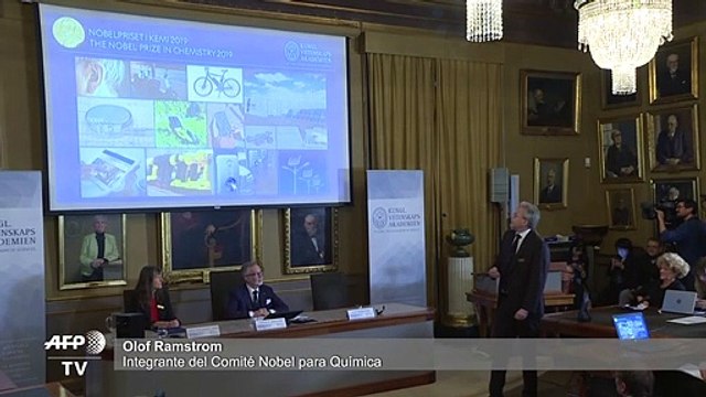 Nobel de Química a tres investigadores por desarrollar las baterías de litio