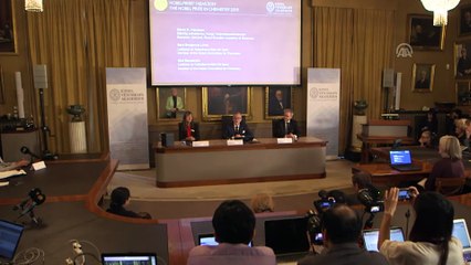 2019 Nobel Kimya Ödülü'nü kazananlar açıklandı - STOCKHOLM