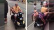 Papy ramène mamie sur son scooter électrique : elle est complètement bourrée