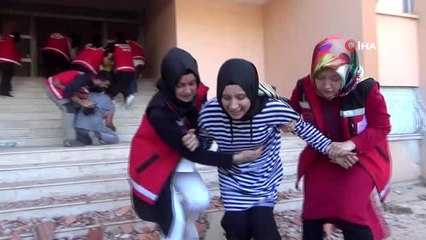 Kahramanmaraş merkezli ulusal deprem tatbikatı