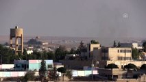 Barış Pınarı Harekatı - Tel Abyad'daki terör hedefleri obüs atışlarıyla vuruluyor (3)