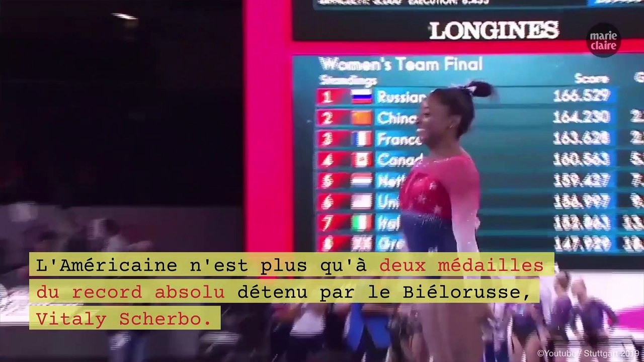 Simon Biles va entrer dans la légende