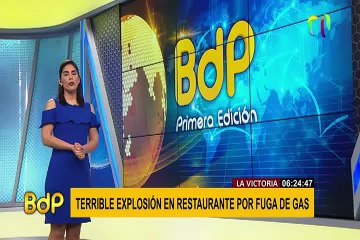 Tragedia en La Victoria: un día después de la deflagración en restaurante