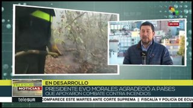 Bolivia logra extinguir todos los focos de incendio en la Chiquitanía