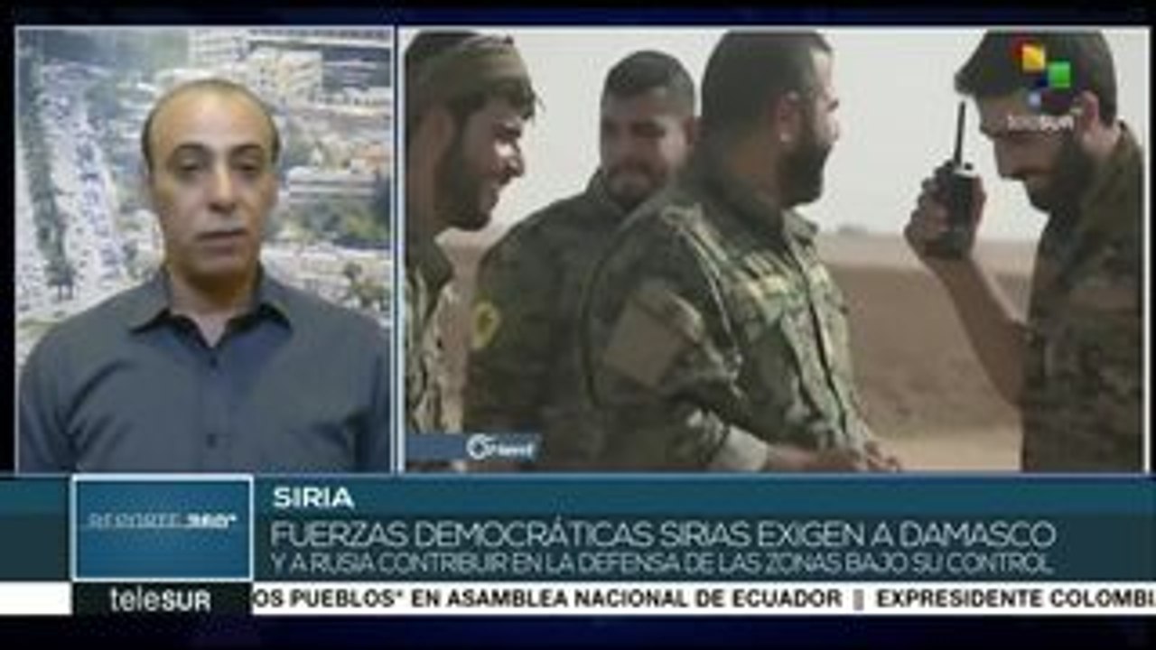 Siria defiende su soberanía ante amenazas de invasión turca