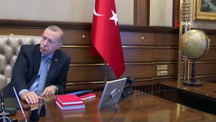 Cumhurbaşkanı Erdoğan'ın harekatla ilgili Hulusi Akar'la telefonda görüştü