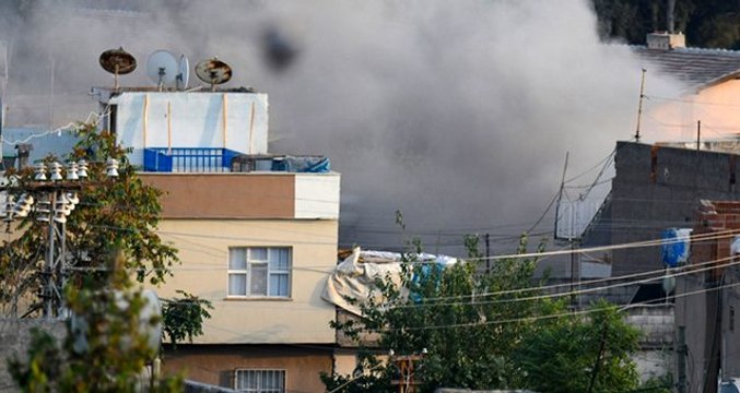 Kamışlı'dan Nusaybin'e 6 roket atıldı