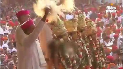 नाटी इमली में हुई भरत मिलाप की लीला