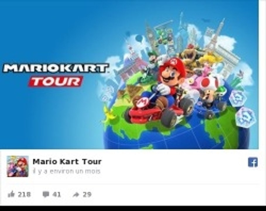 Mario Kart enfin sur mobile !