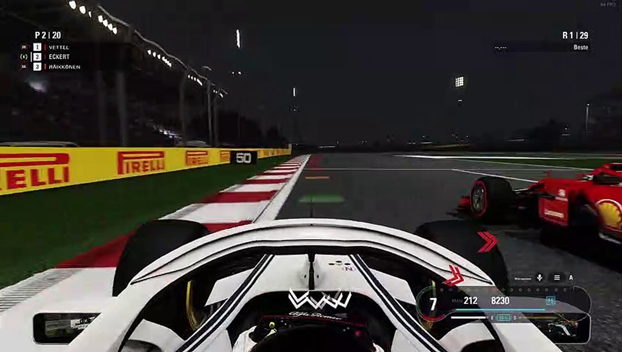 F1 2018 Bahrain Race Part 1