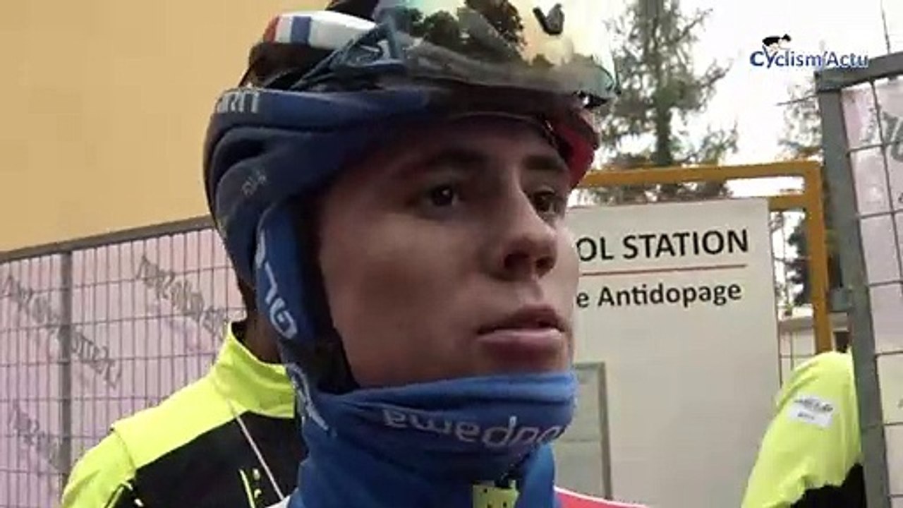 Milan-Turin 2019 - David Gaudu : "Quand j'ai vu les loustics qu'il y avait avec moi..."