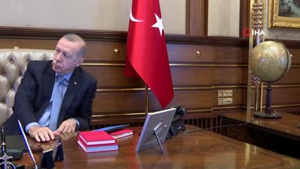 Cumhurbaşkanı Erdoğan'ın harekatla ilgili Hulusi Akar'la telefonda görüştü