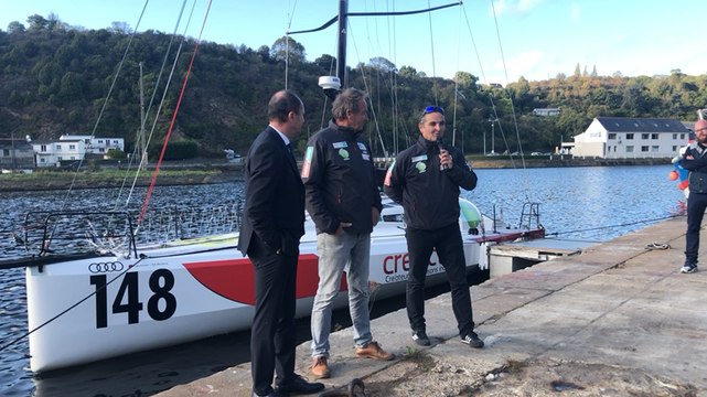 Un bateau pour la Transat Jacques Vabre