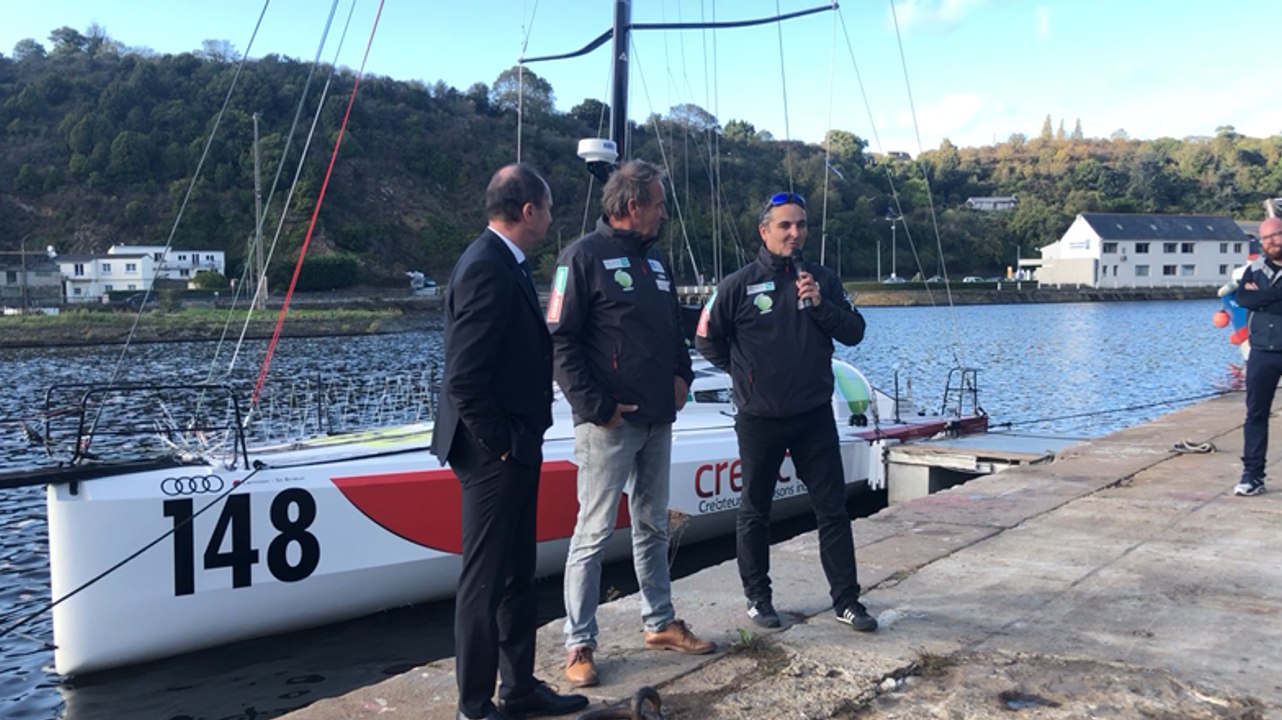 Un bateau pour la Transat Jacques Vabre