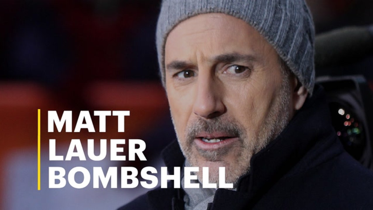 Matt Lauer Bombshell