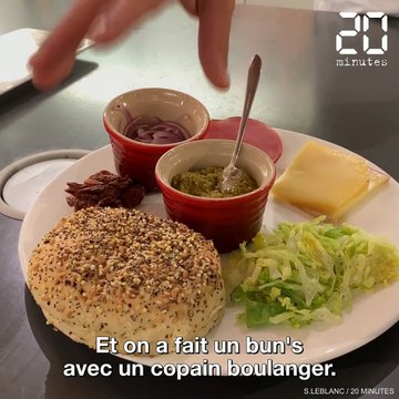 Comment faire un burger avec Camille Delcroix