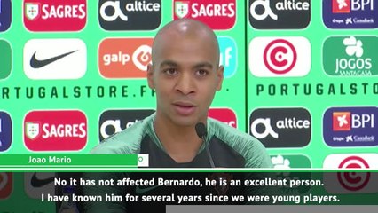Joao Mario defends 'excellent' Bernardo Silva