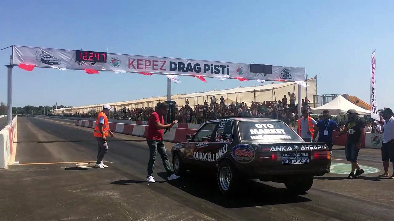 Bmw E30 Drag Race Tıme Slip 11.300 M50 B25 Turbo overboost HD