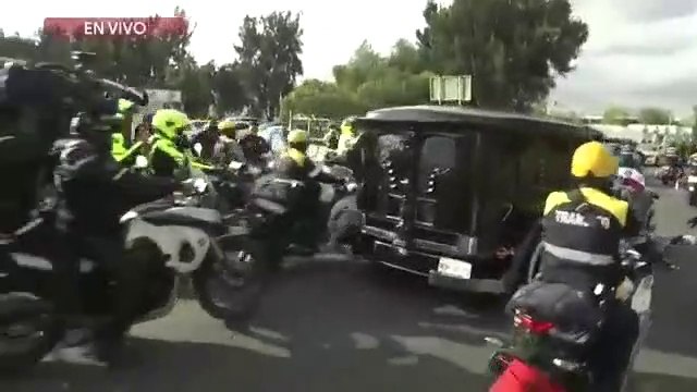 Así fue el traslado de cenizas de José José a Bellas Artes