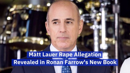 Ronan Farrow's New Book Talks About Matt Lauer
