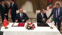 Türkiye-Cezayir arasında iş birliği anlaşması - CEZAYİR